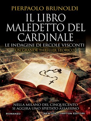 cover image of Il libro maledetto del Cardinale. Le indagini di Ercole Visconti